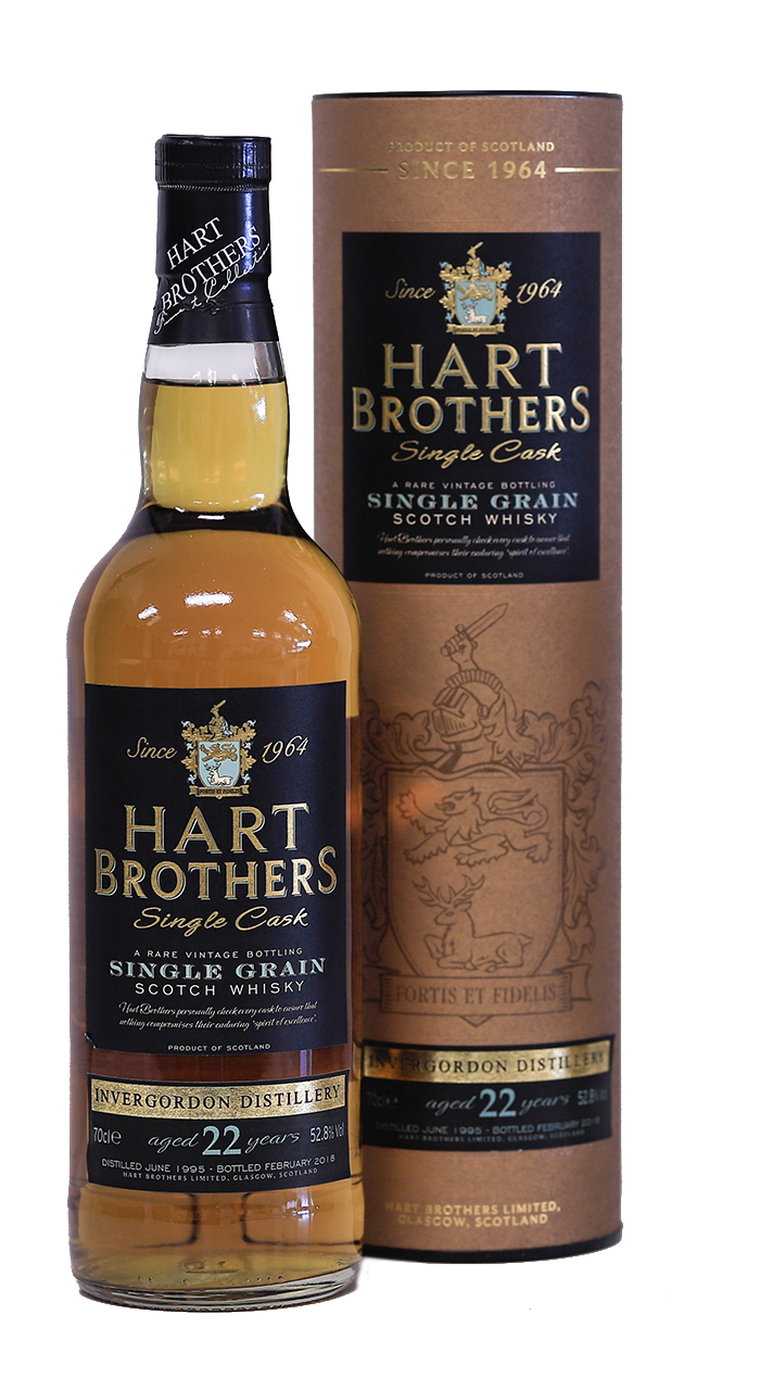 Hart Brothers Single Grain Invergordon 1995 - 22YO