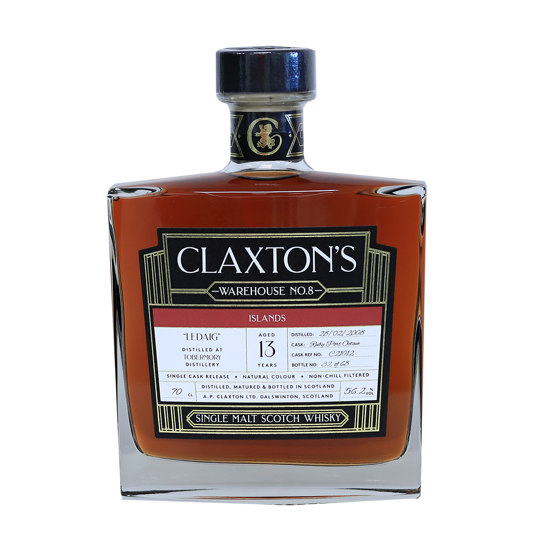 Claxton's Single Cask Ledaig 2008 - 13yo