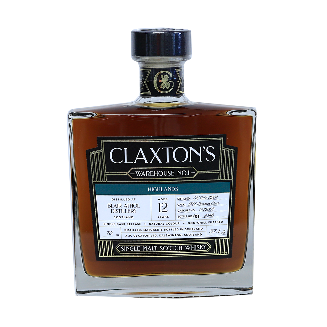 Claxton's Single Cask Blair Athol 2009 - 12yo