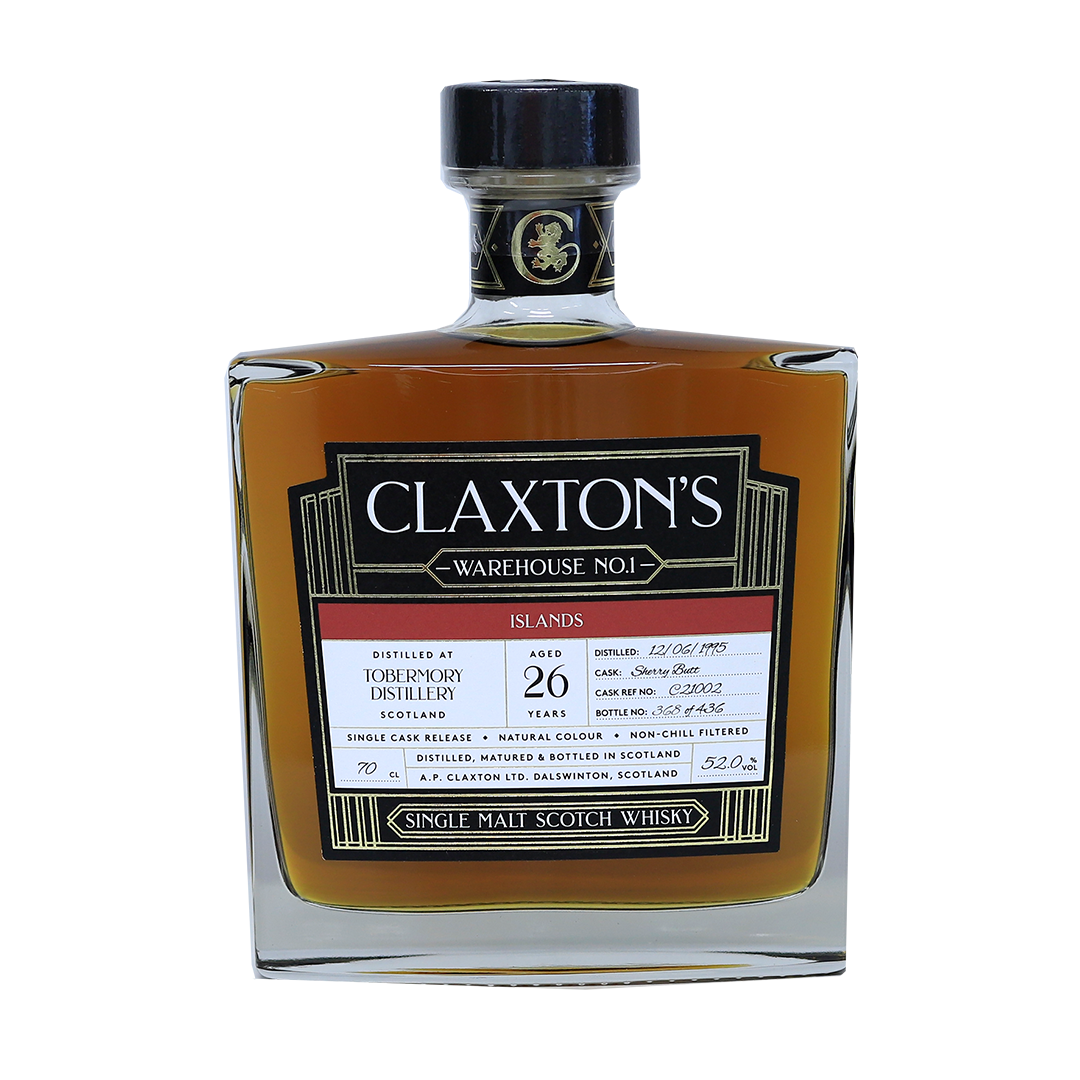Claxton's Single Cask Tobermory 1995 - 26yo