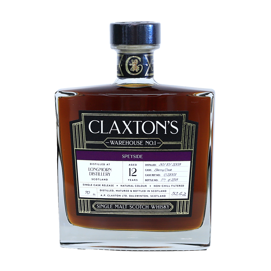 Claxton's Single Cask Longmorn 2008 - 12yo