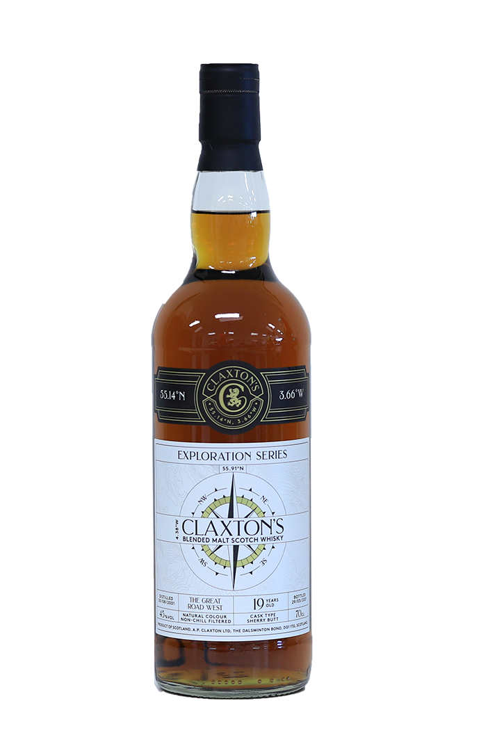 Claxton's Exploration Series - Great Road West Blend 2001 - 19yo
