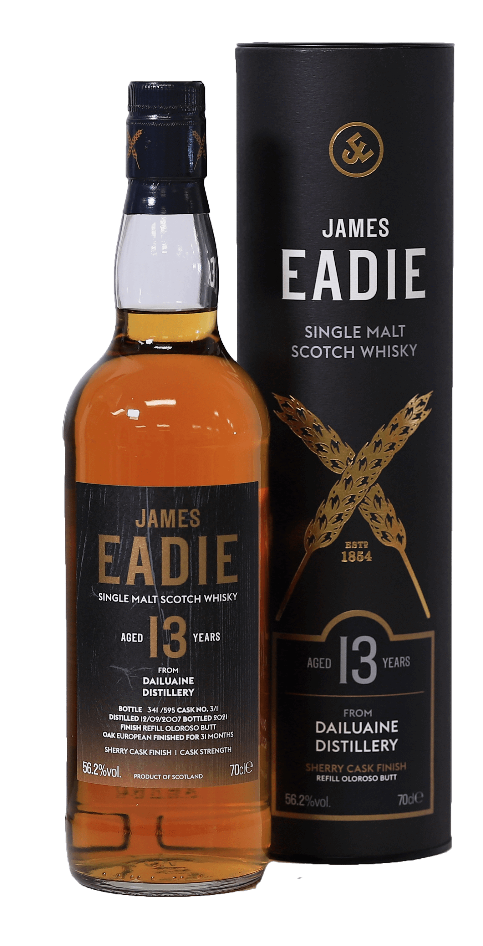 James Eadie Cask Finish Dailuaine 2007 - 13 YO