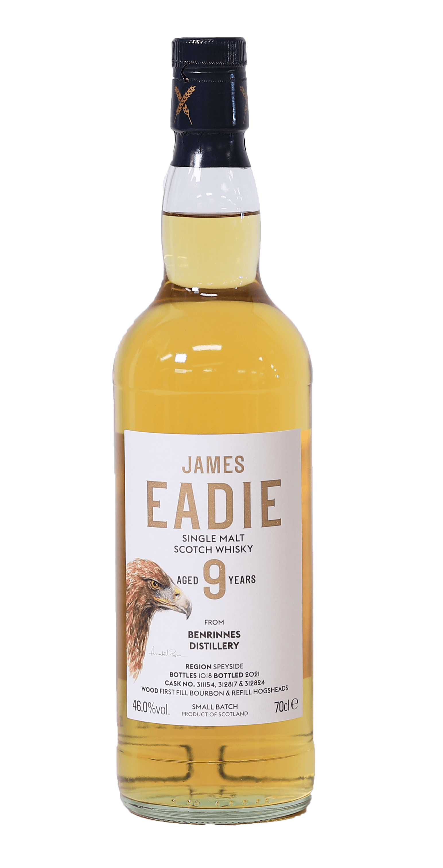 James Eadie Benrinnes 2012 - 9 YO - The Eagle