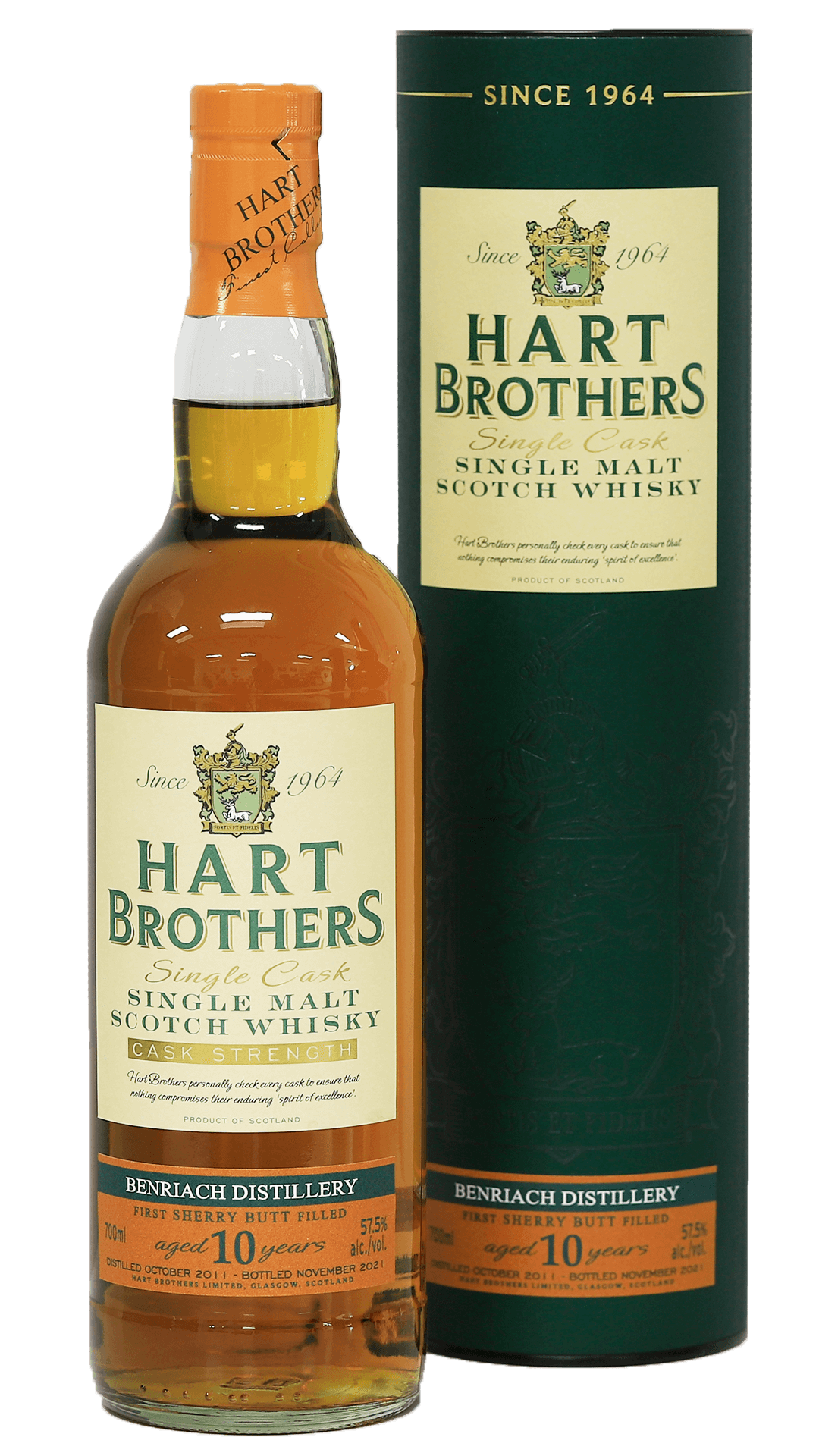 Hart Brothers - Single Cask - Benriach - 2011 - 10yo