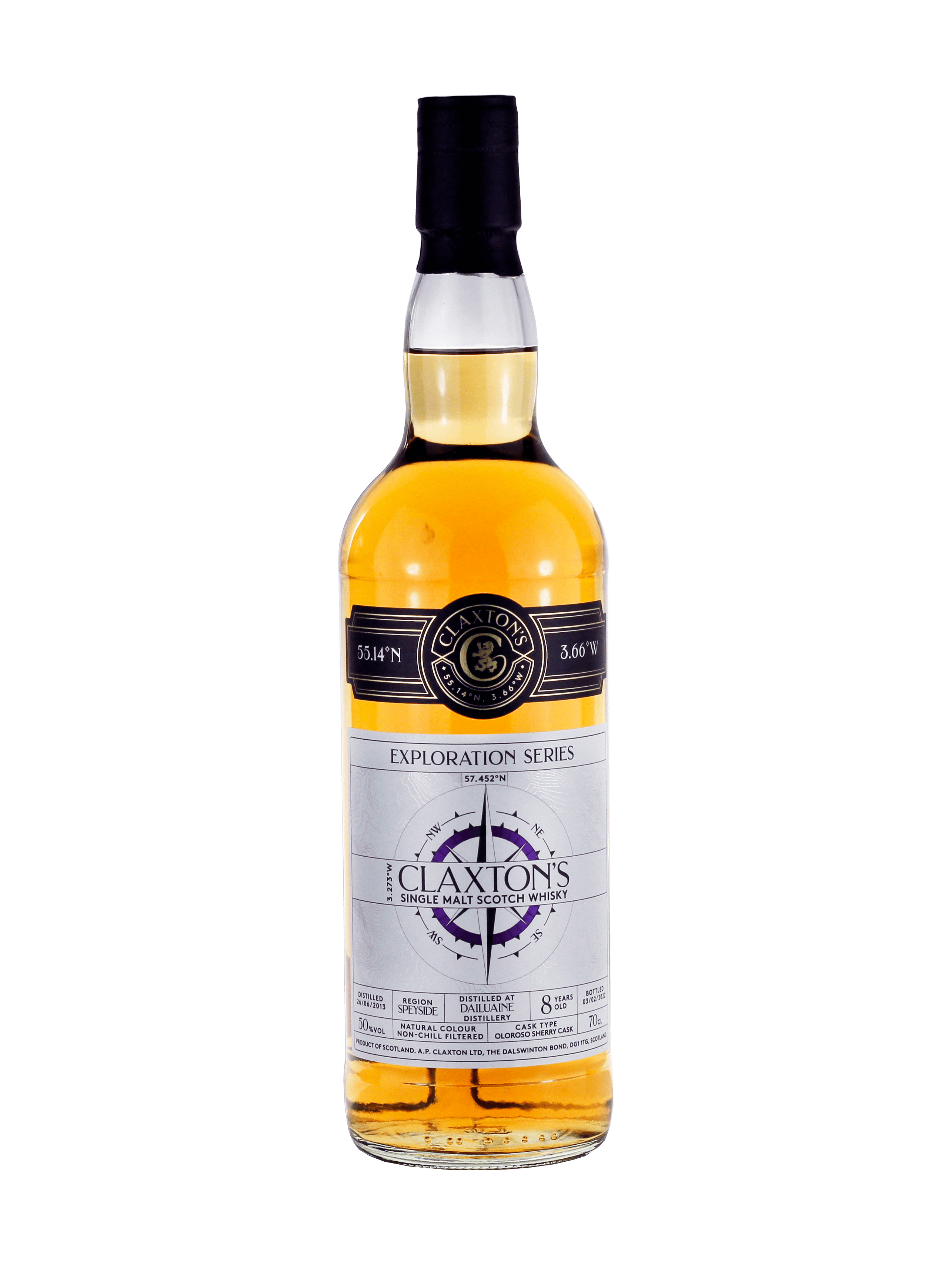 Claxton's Exploration Series - Dailuaine 2013 - 8YO - 50%