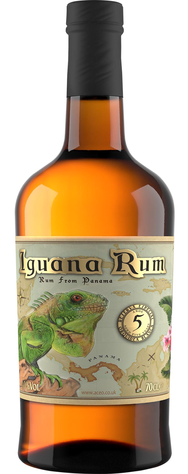 Iguana Panama Rum - 5 YO - 40% ABV