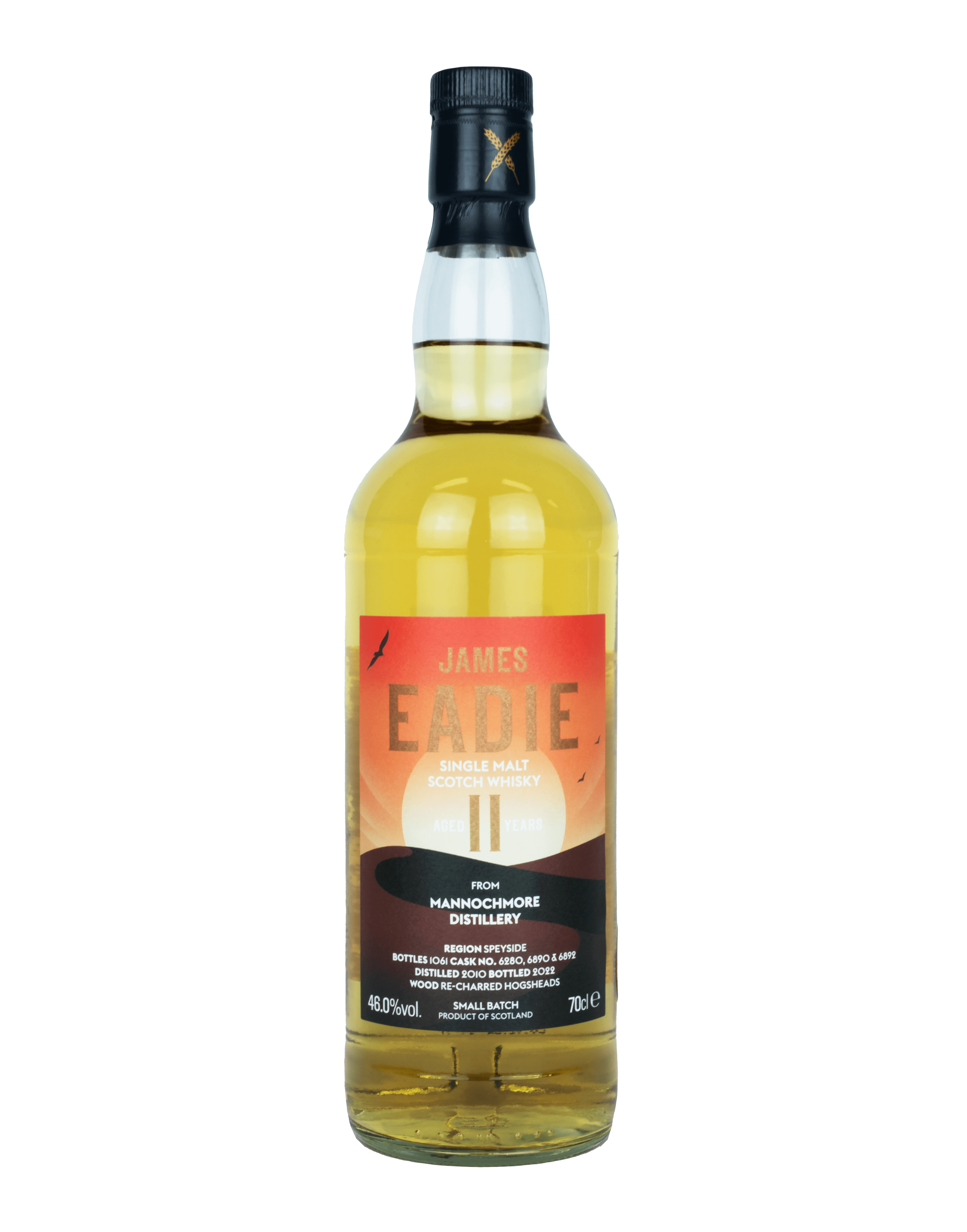 James Eadie - Mannochmore 2010 - 11 YO - 46% ABV