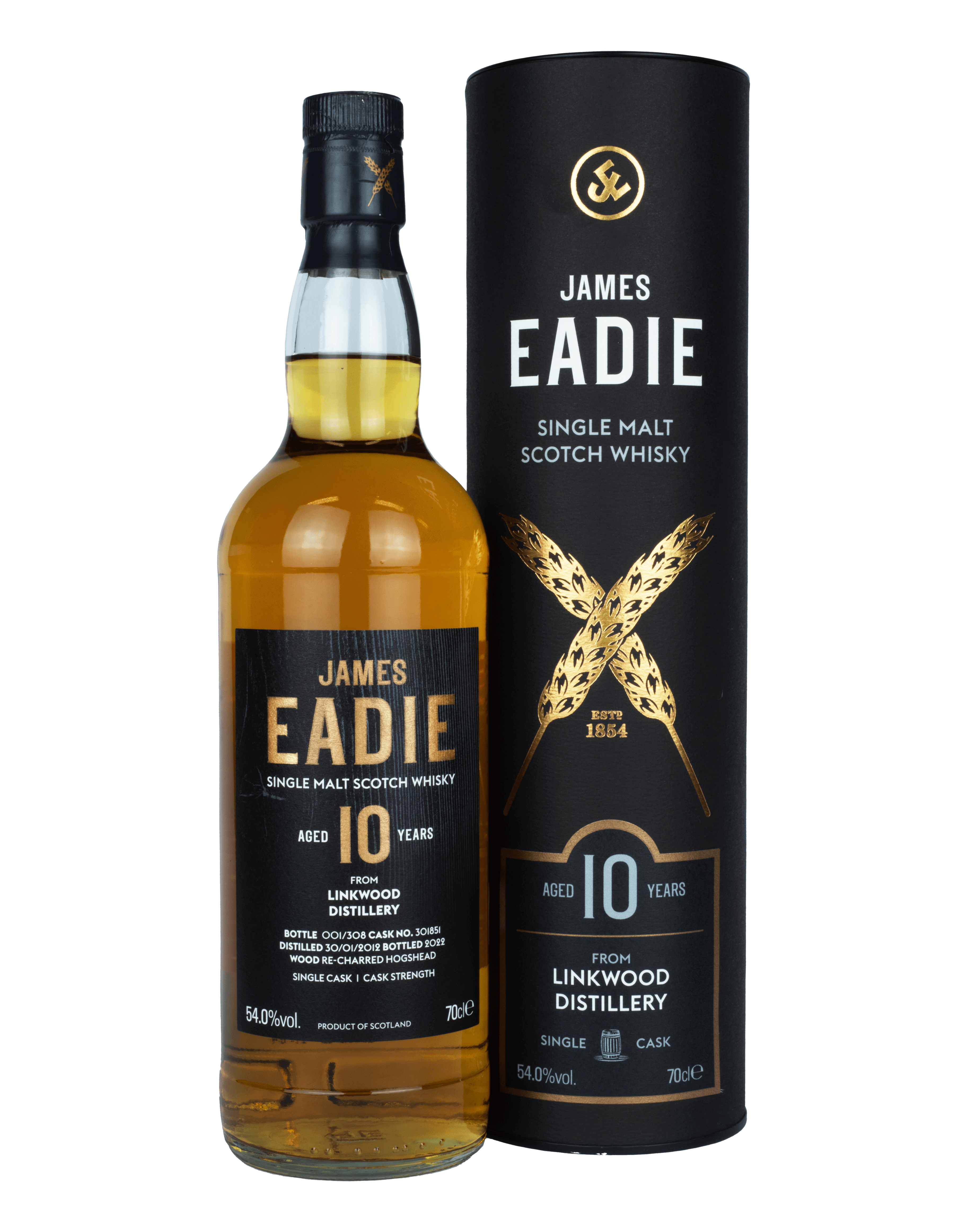 James Eadie - Linkwood 2011 - 10 YO - 54%