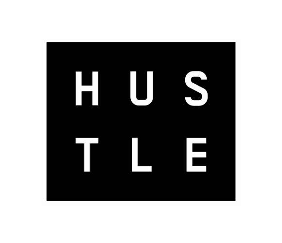 Hustle animated logo
