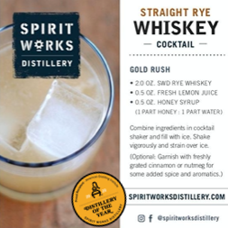 SHELF TALKER - RYE WHISKEY COCKTAIL & STORY