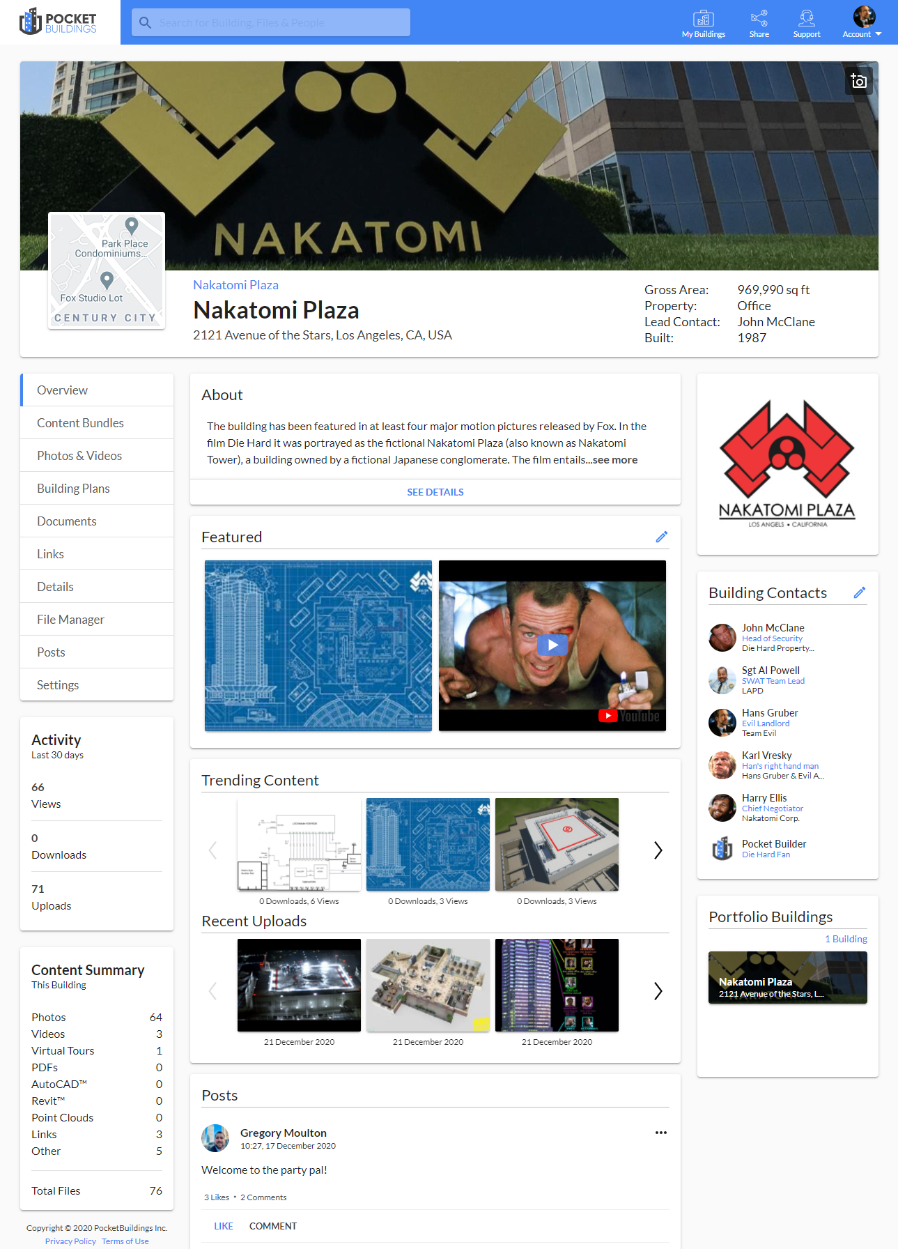 Nakatomi Plaza - A Die Hard Holiday