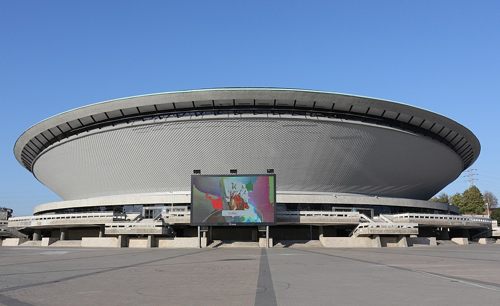 Katowice Spodek- Nowa elewacja.jpg