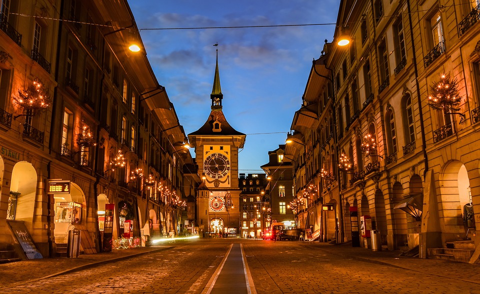 City, Street, Lights, Lighting, Urban, Road, Tower