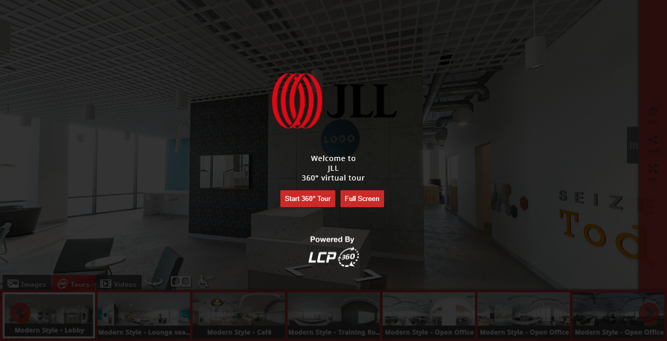 Panoskin by LCP360 Virtual Tours in Action