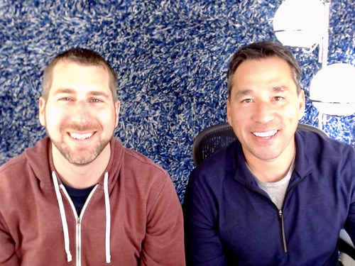 PocketBuildings co-founders: Greg Moulton, senior vice president and co-founder (Left) and Bryan Chong, CEO and co-founder of PocketBuildings (Right).
