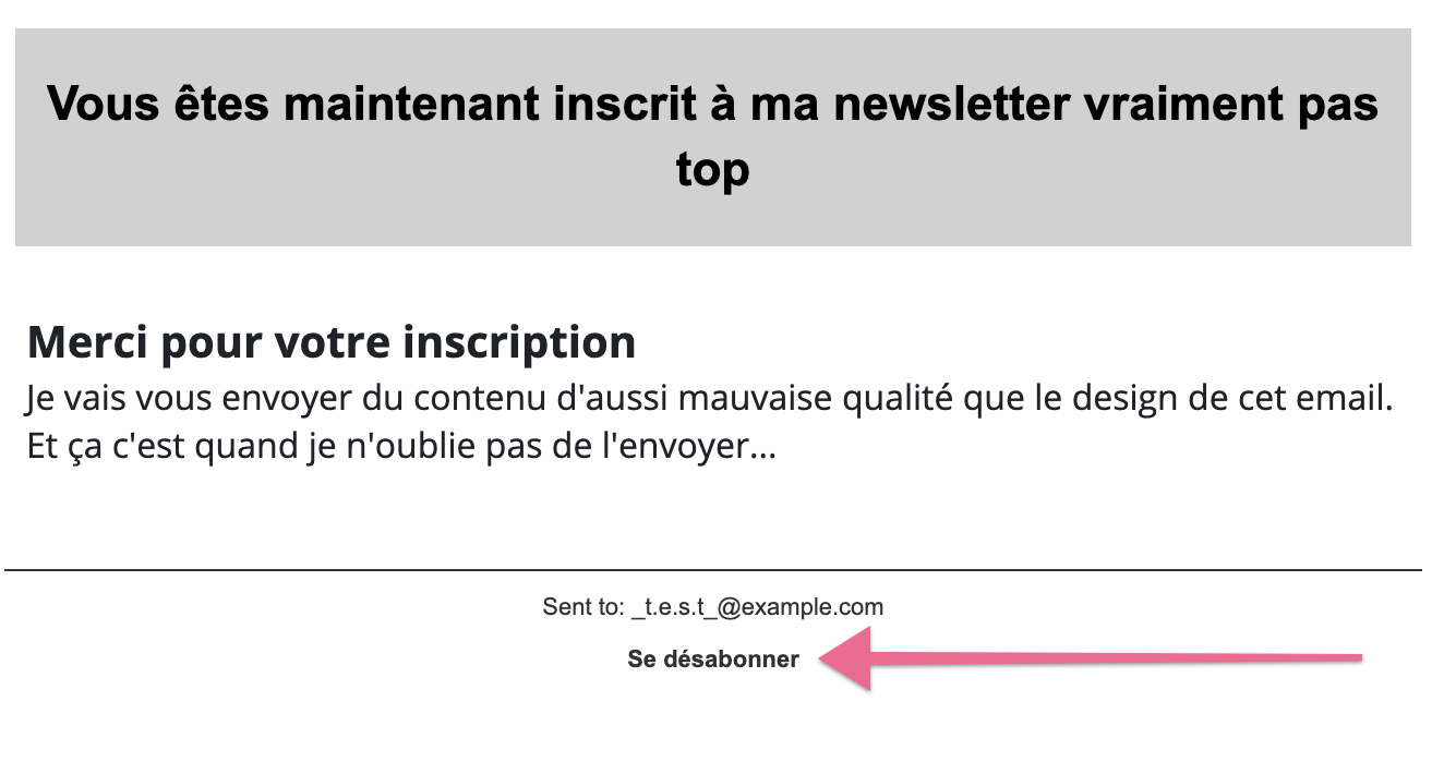 example email automation