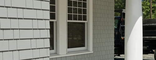 Keyprime Inc. | Cement Siding Installation