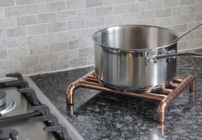 Protect countertops from hot pans, etc.