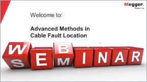 webinar megger advanced cable location