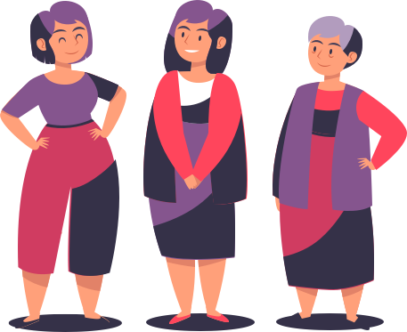 Ilustración de mujeres emprendedoras