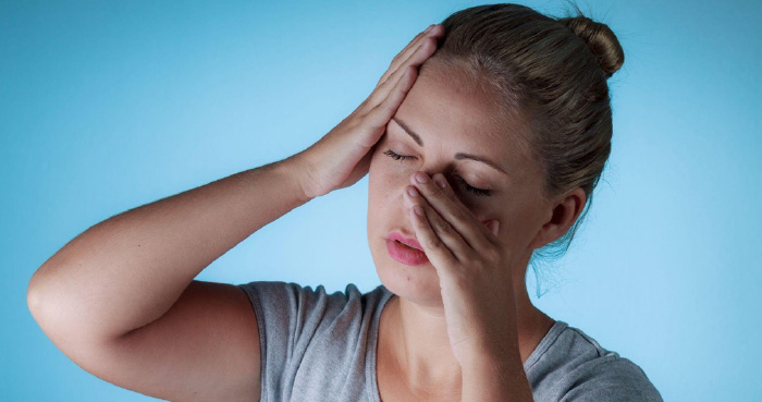 Woman With Chronic Sinus Infection