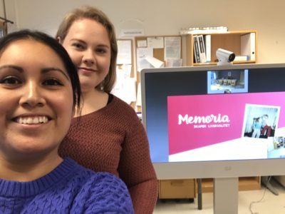 Marisol og Ingvill klar for å ha undervisning