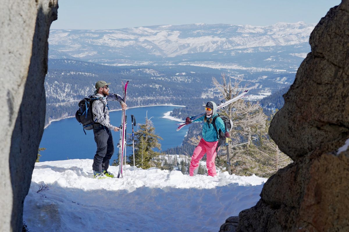 What You Need to Know About Backcountry Skiing The Lake Run in Truckee