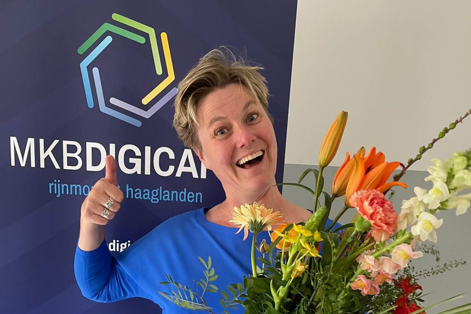 Projectleider Mariëlle van start