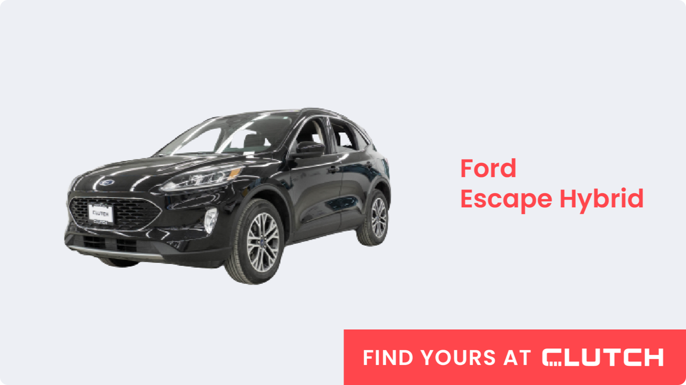 Most Fuel-Efficient SUV in Canada: Ford Escape Hybrid