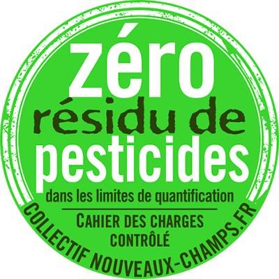 Résultat de recherche d'images pour "label zéro résidu de pesticides"
