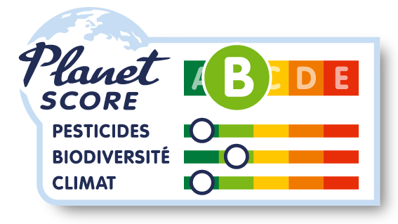 Etiquette BABA PlanetScore