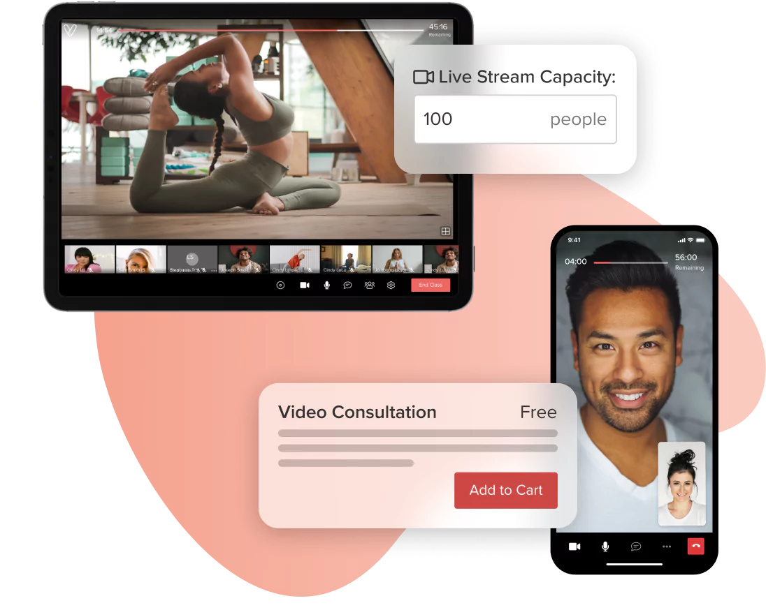 Live Stream and Video Consultation