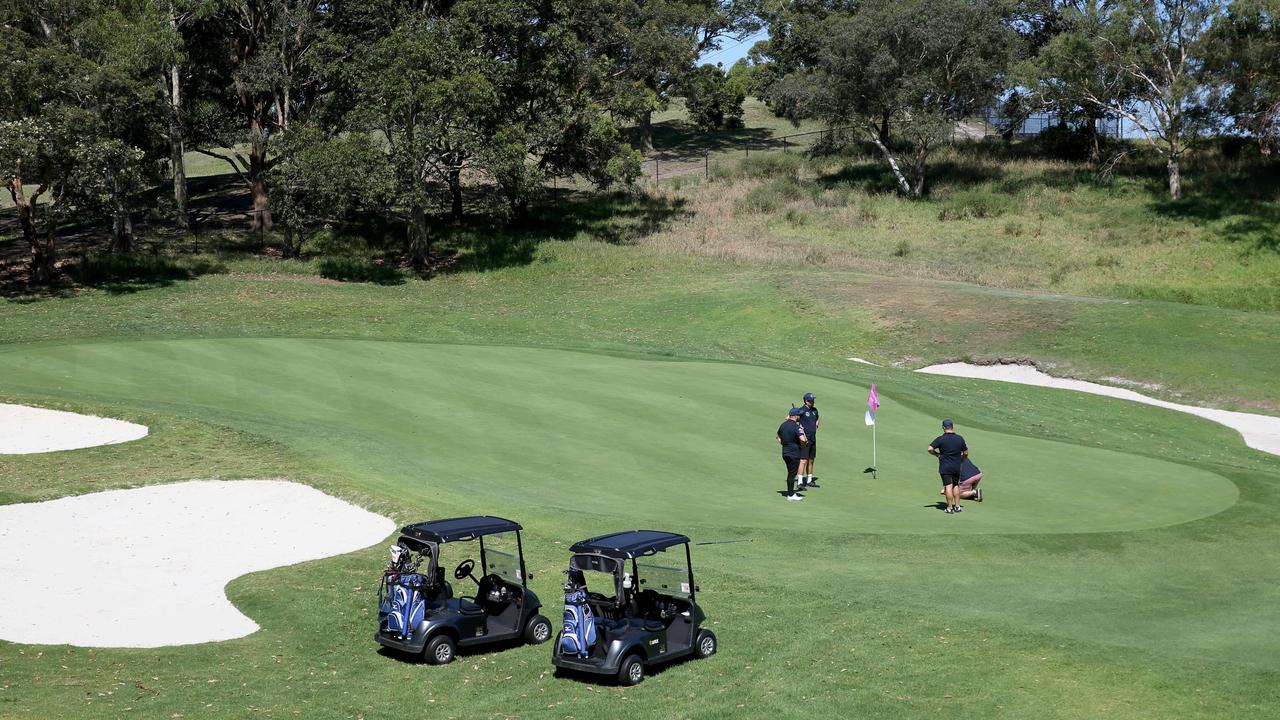 Moore Park Golf Course. Picture: Damian Shaw