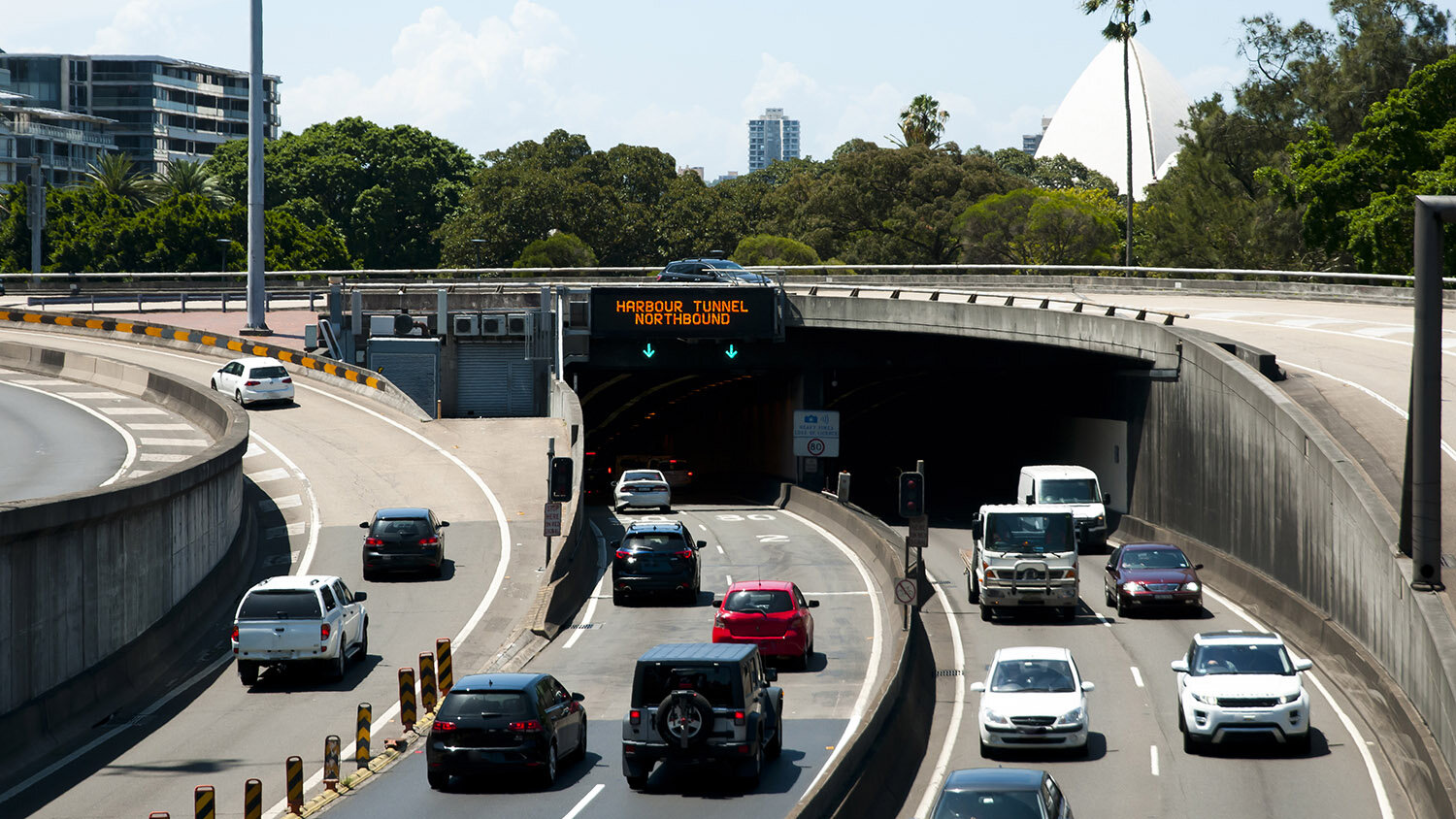 Today, the tunnel takes more than 90,000 cars a day. Australia needs more infrastructure and innovation, Shepherd says.