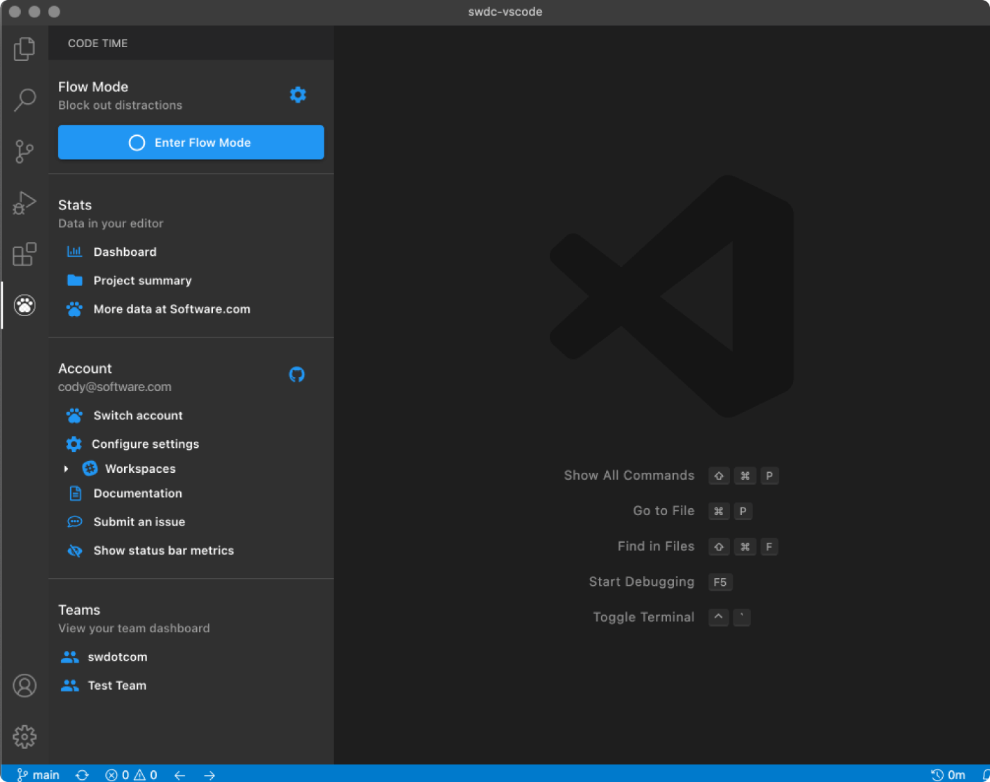 Flow Mode for VS Code