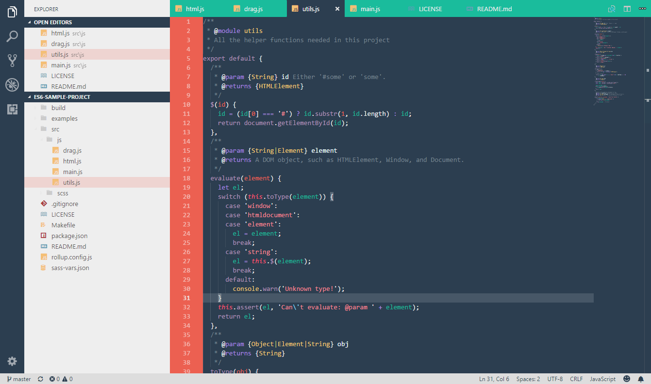 Hipster for VS Code