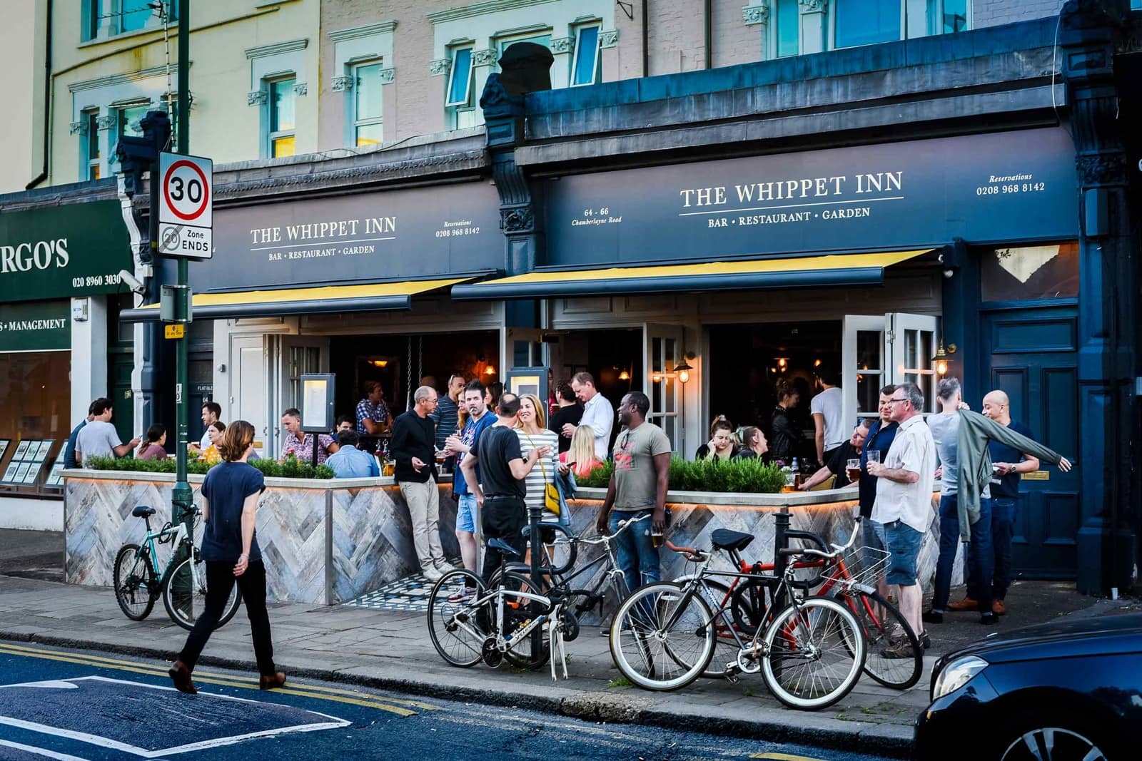 The Whippet Inn Gastropub Beer Garden Kensal Rise