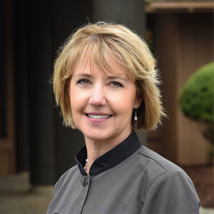 Headshot of Darlene, a blonde dental assistant at Hixson Dental in Marysville, WA