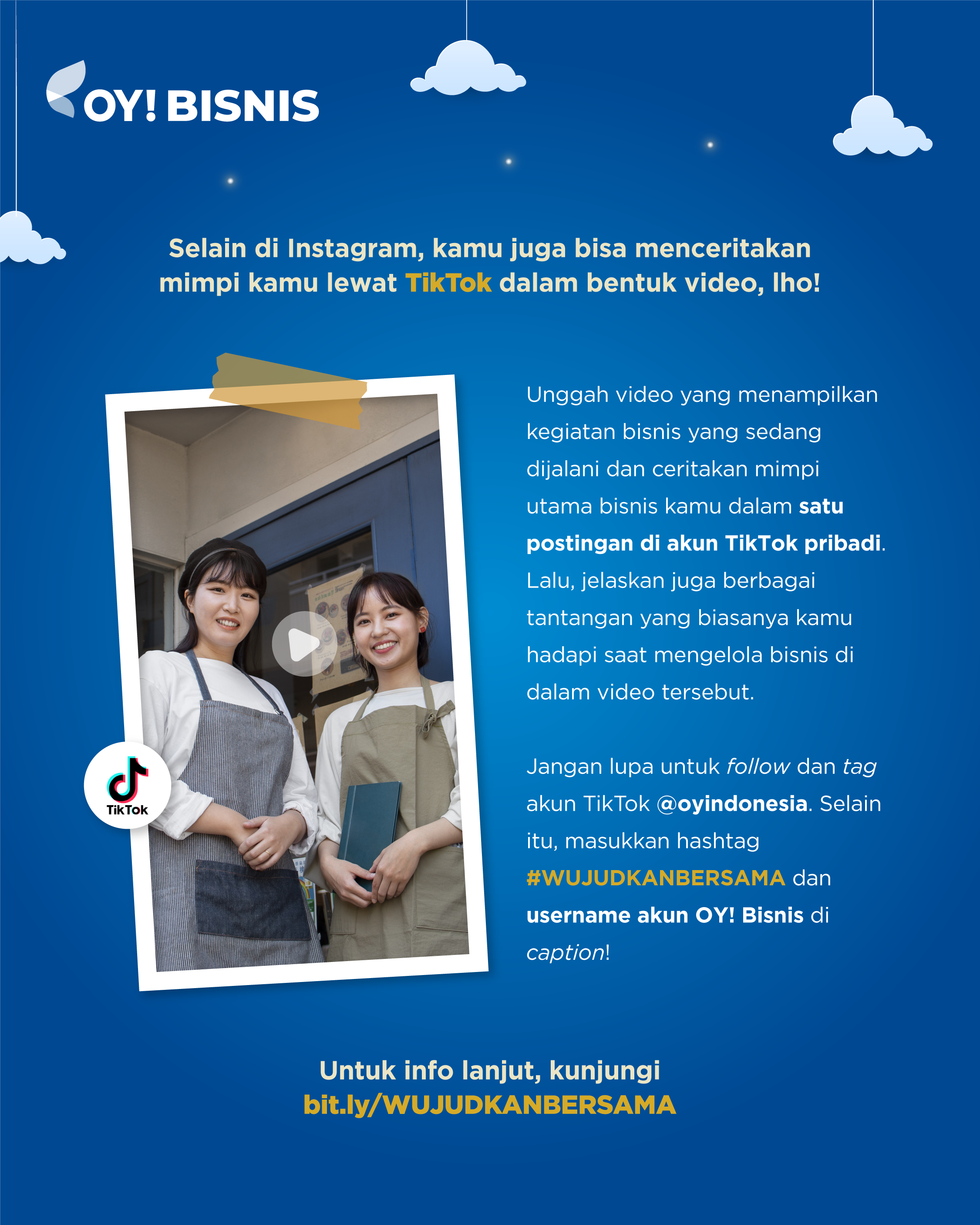 OY! Bisnis Wujudkan Mimpi Bersama