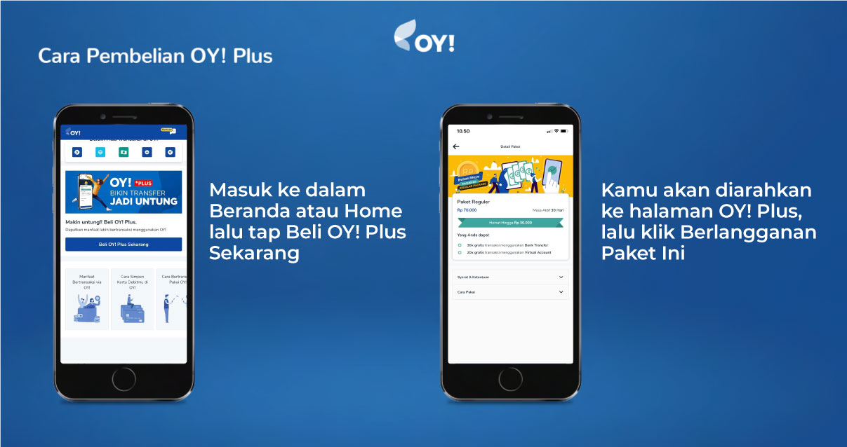 cara pembelian oy! plus