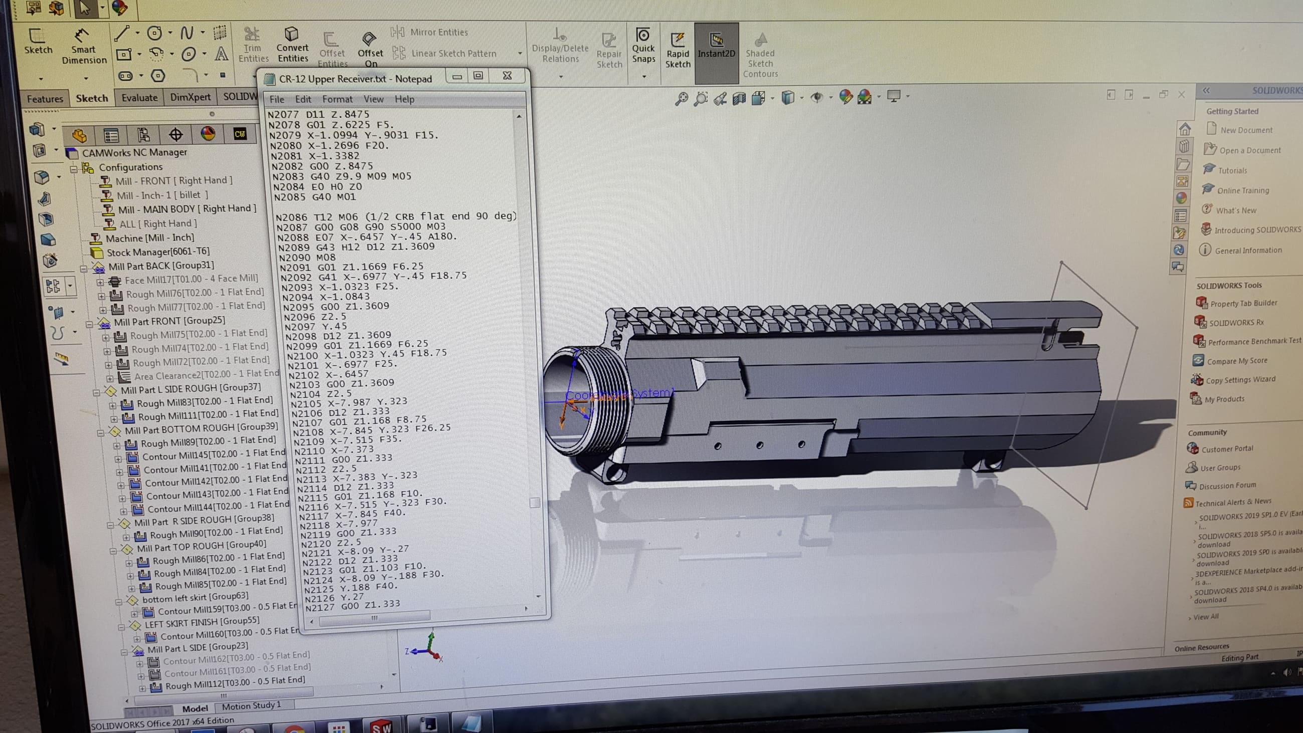 Weapon Manufacturing