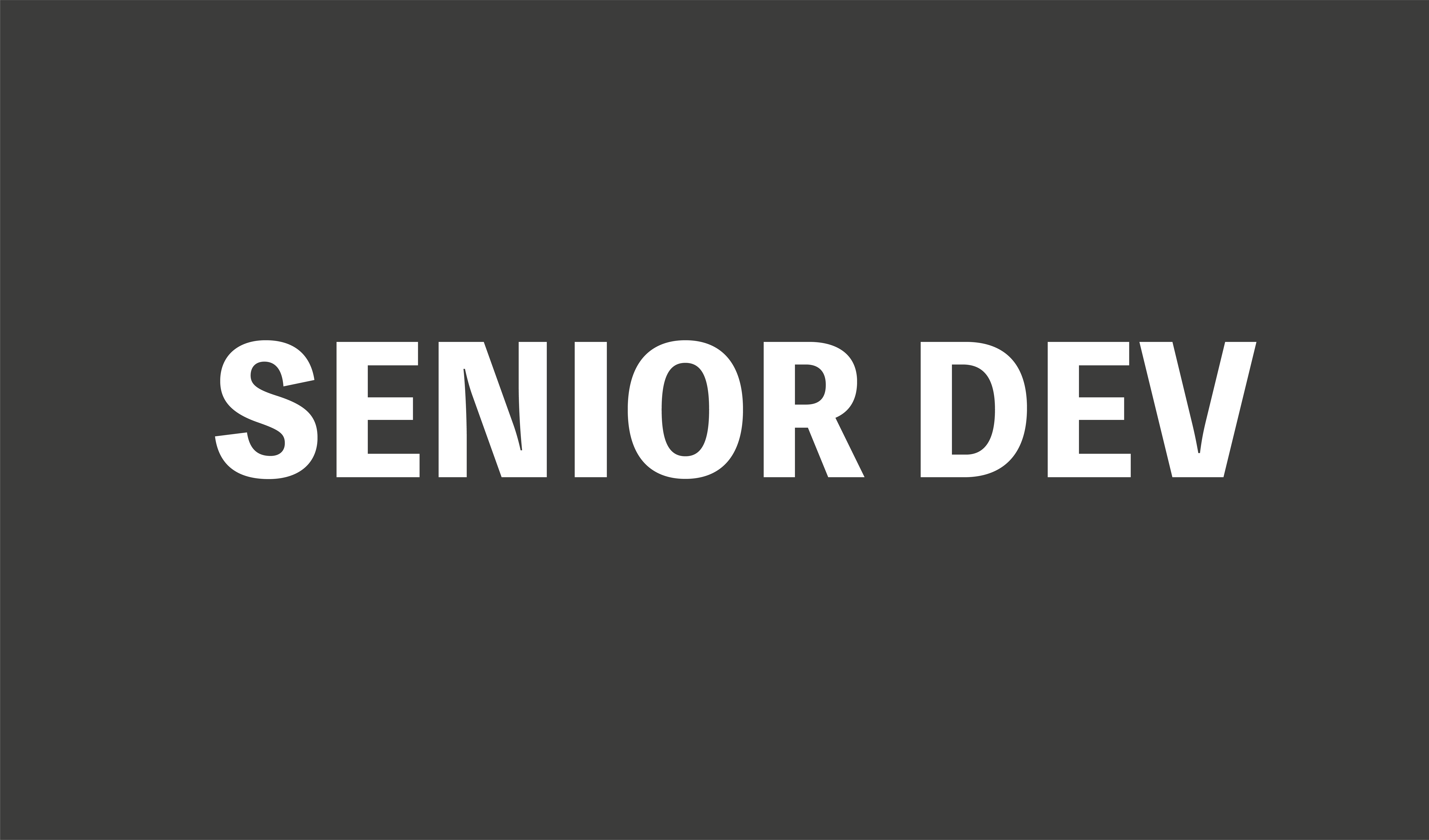 senior-dev