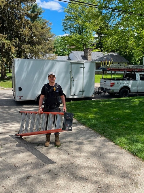 Seamless Gutters and Gutter Guards in Kalamazoo Weathers Exteriors