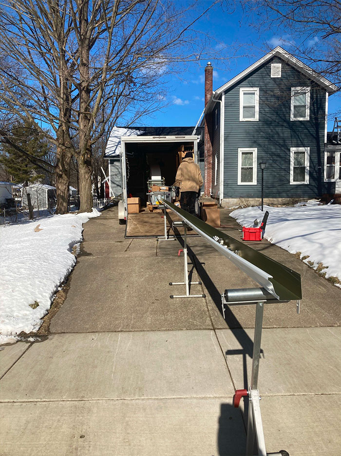 Seamless Gutters and Gutter Guards in Kalamazoo Weathers Exteriors