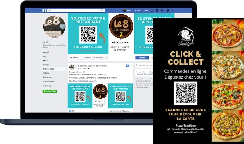 Facebook restaurant