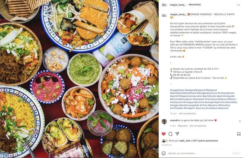 Jeu concours restaurant