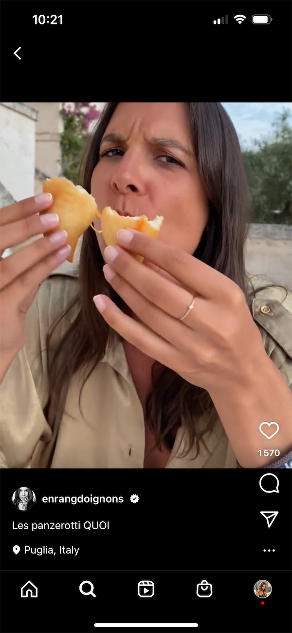 reels instagram food Raphael Marchal