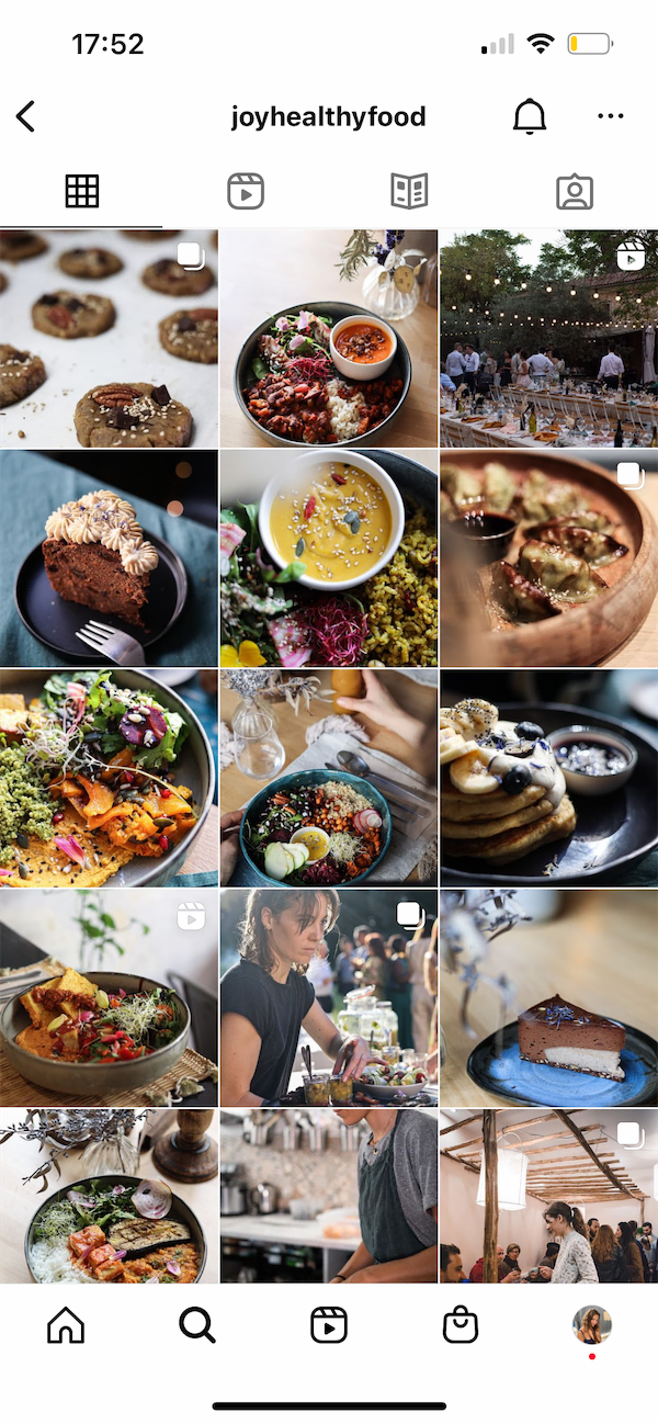 tendance food instagram