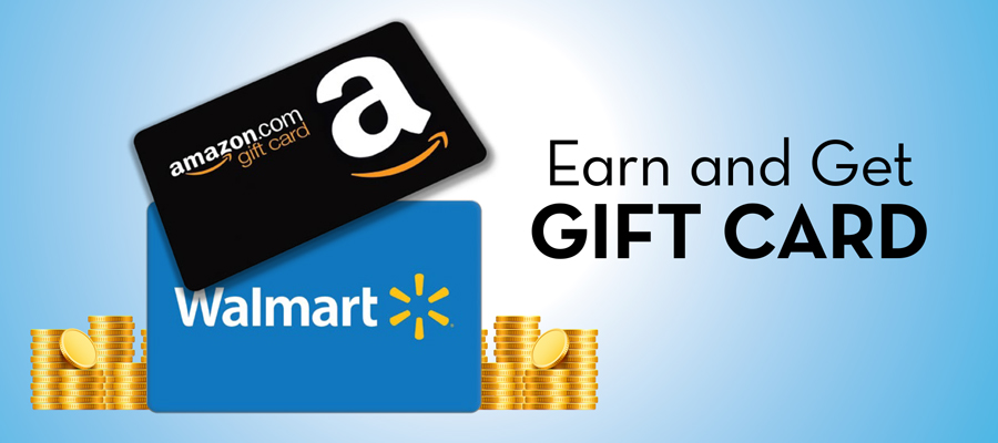 Earn and Get a Gift Card image